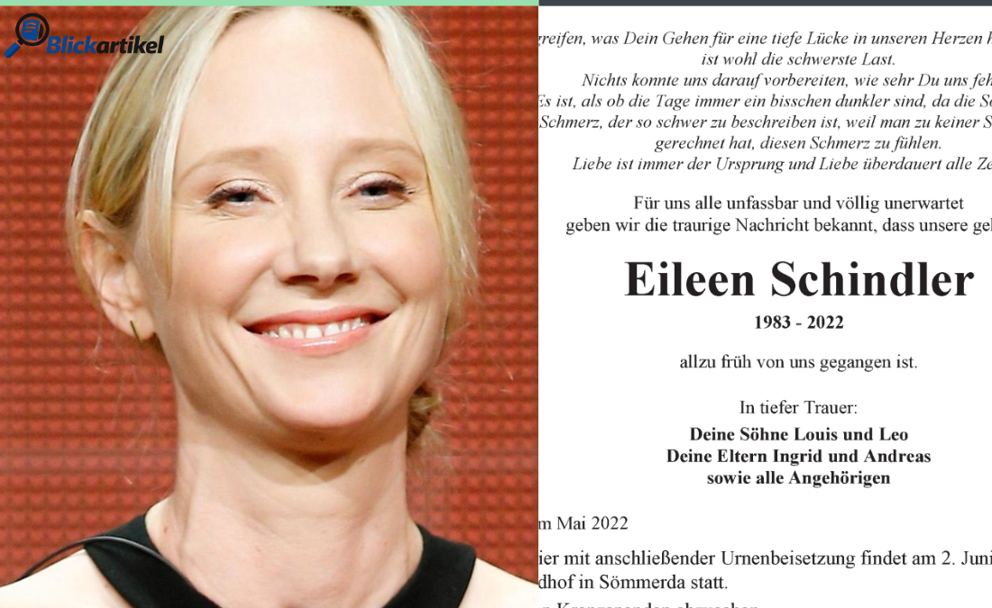 Eileen Schindler verstorben